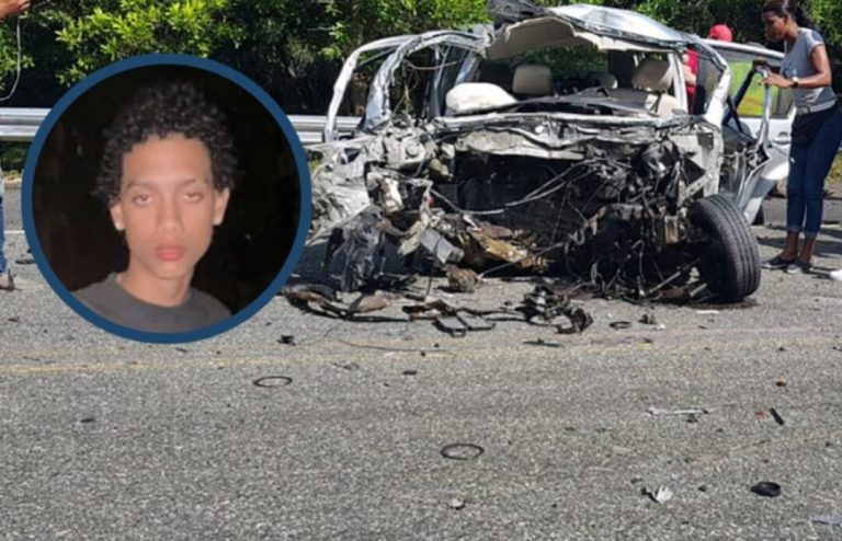 Un joven muerto y otro herido tras accidente de tránsito en Dajabón